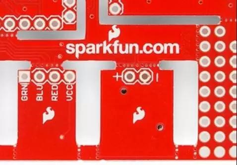 阻焊遮蓋了信號(hào)線(xiàn)