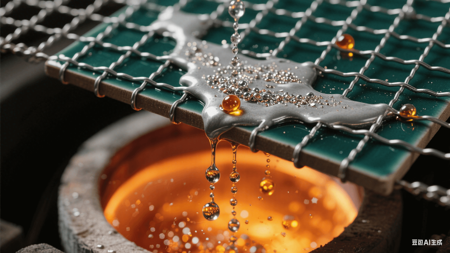 捕捉金屬漿料透過絲網(wǎng)沉積的動(dòng)態(tài)過程 捕捉金屬漿料透過絲網(wǎng)沉積的動(dòng)態(tài)過程