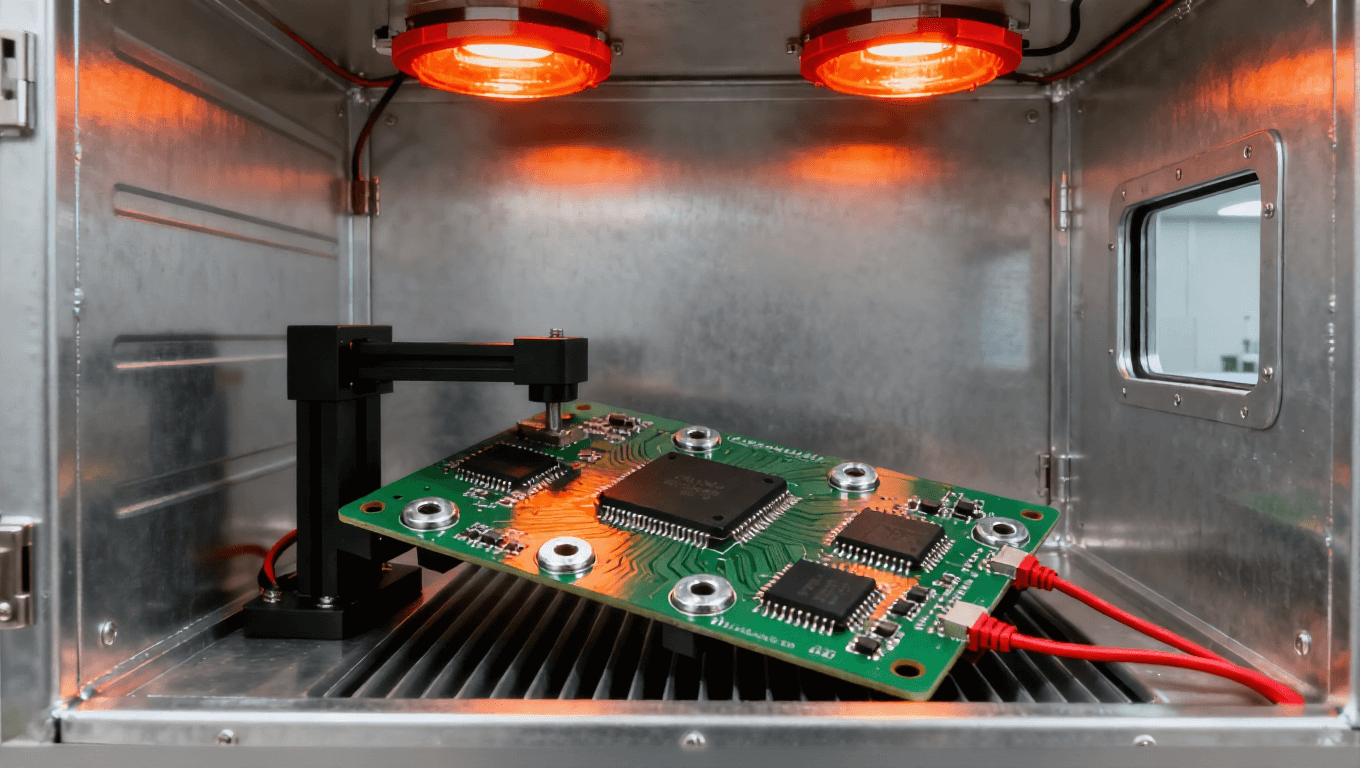 汽車電子PCB老化測試 發(fā)動機艙高溫模擬 耐高溫PCB板 加熱燈 汽車電子PCB老化測試 發(fā)動機艙高溫模擬 耐高溫PCB板 加熱燈
