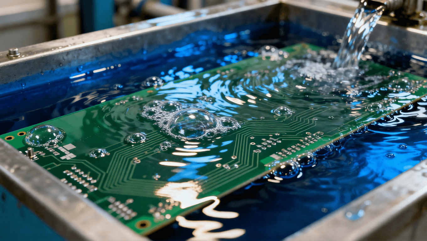 多層板阻抗控制蝕刻工藝細(xì)節(jié)，體現(xiàn)線寬精度對(duì)阻抗匹配的關(guān)鍵作用