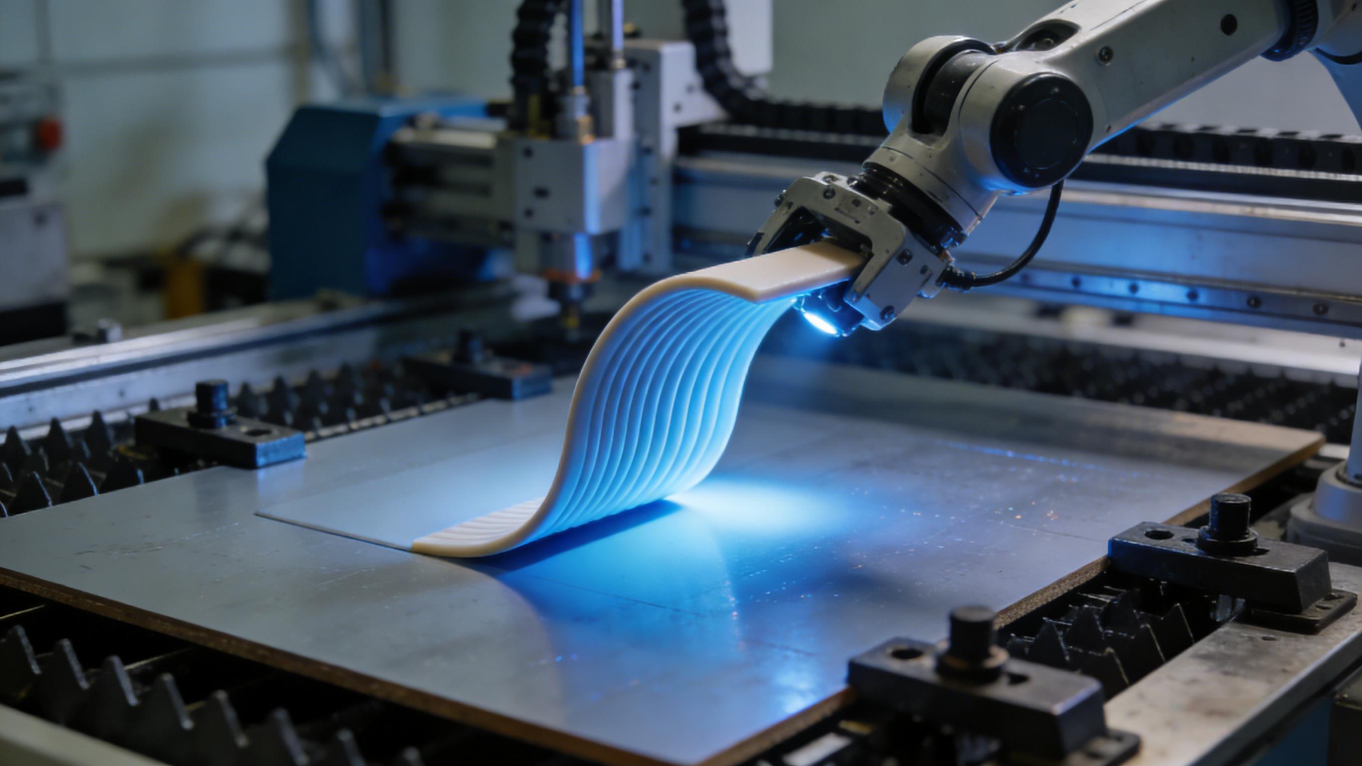 軟硬結(jié)合板自動(dòng)化彎折成型工藝場(chǎng)景 軟硬結(jié)合板自動(dòng)化彎折成型工藝場(chǎng)景